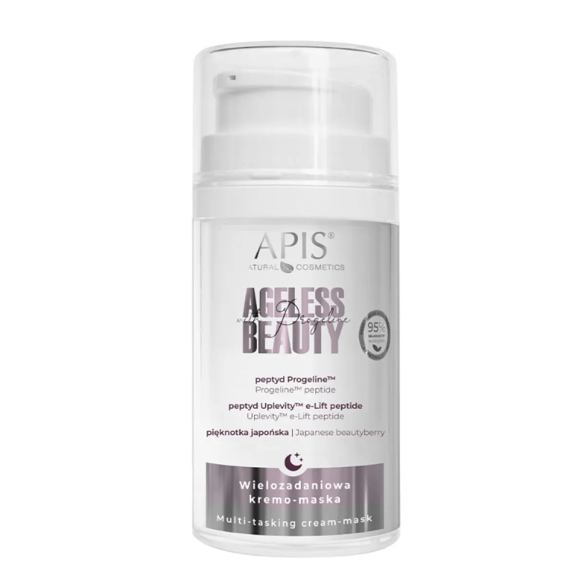 Apis - Wielozadaniowa kremo-maska do twarzy na noc z progeliną 50ml