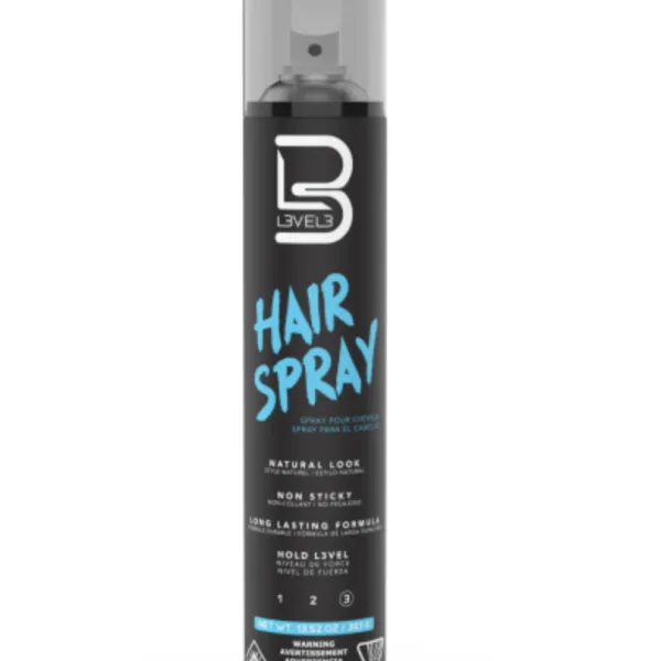 L3VEL3 / LV3 - Hair Spray Naturel Look - Lakier do włosów 400ml