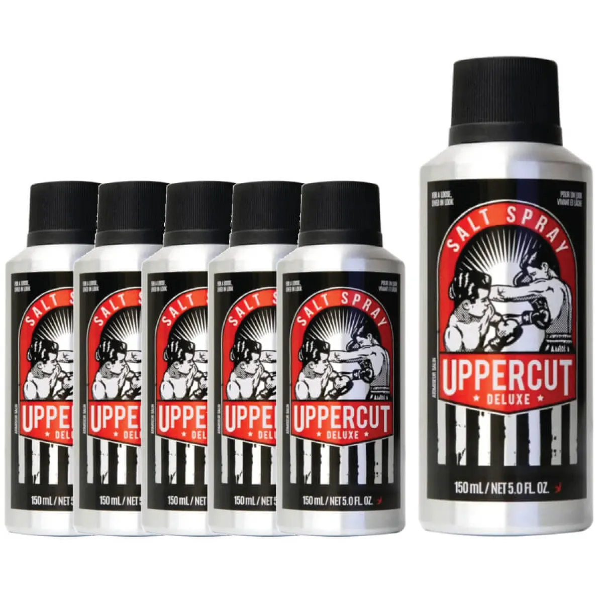 Uppercut Deluxe - Salt Spray - Tonik, sól morska do stylizacji włosów Zestaw 2x150ml