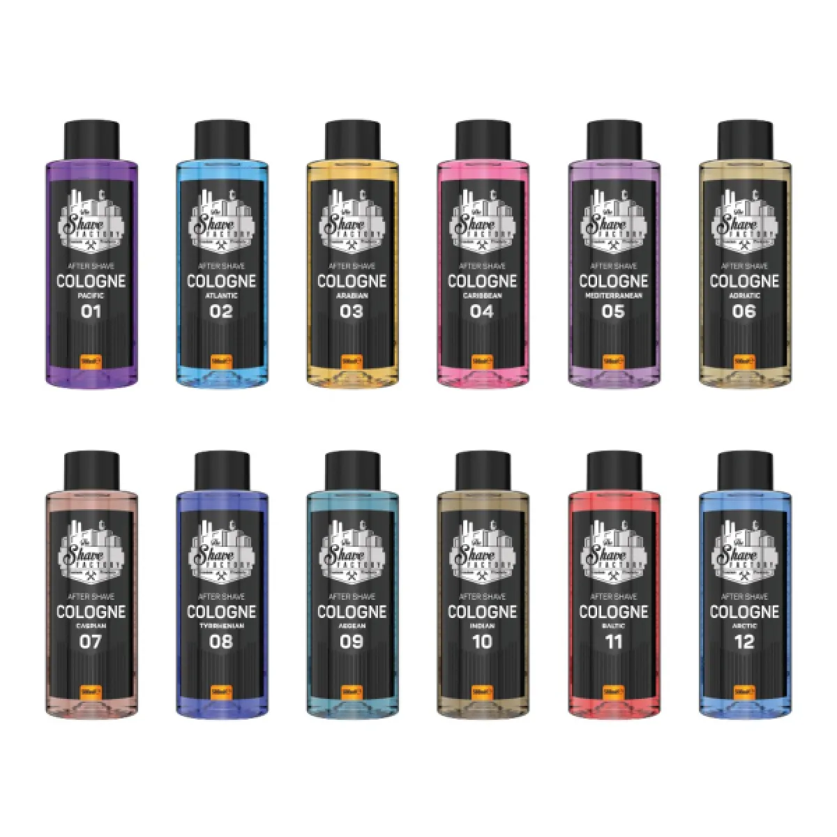 The Shave Factory - Arctic 12 After Shave Cologne - Perfumowana Woda Kolońska po Goleniu 500ml