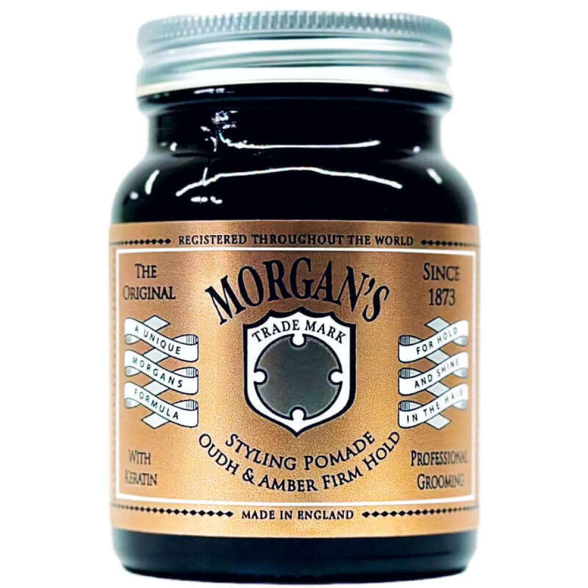 Morgan's - Oudh & Amber Firm Hold - Pomada do włosów 100g