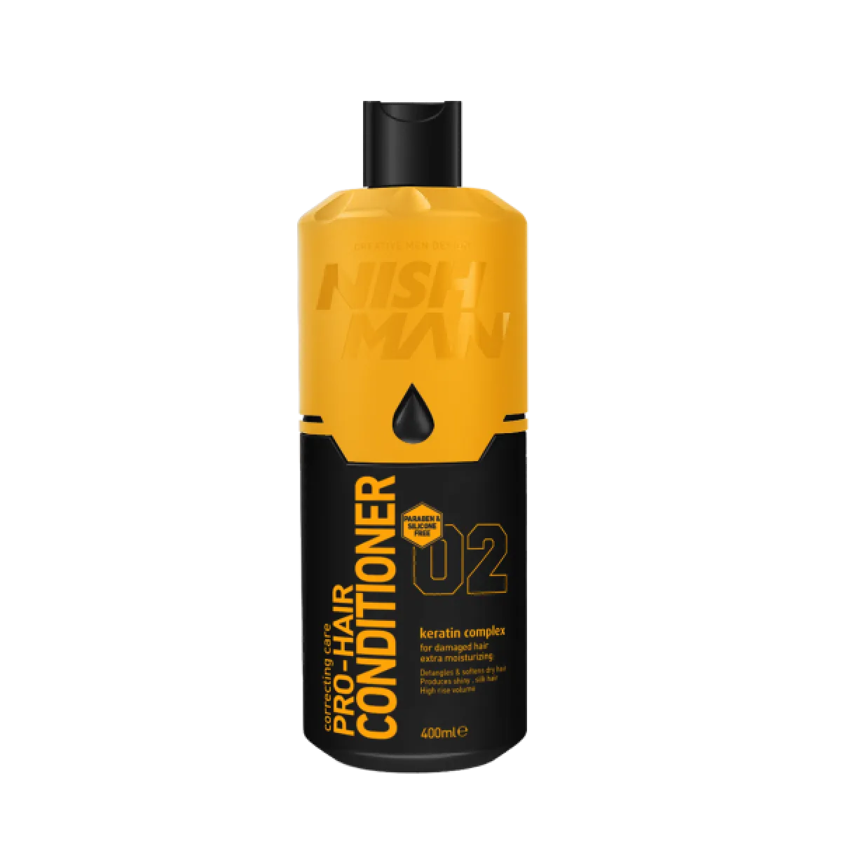 Nishman - 02 Pro-Hair Conditioner - Odżywka do włosów 400ml