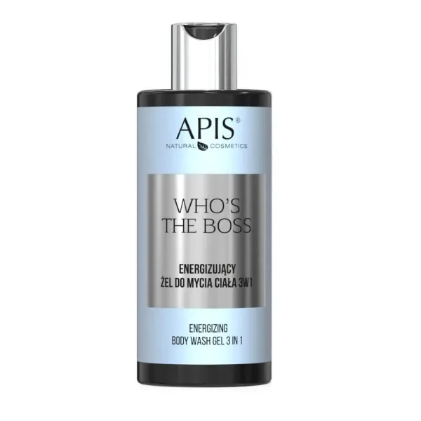 Apis - Who's The Boss - Energizujący Żel do Mycia Ciała 3w1 - 300ml