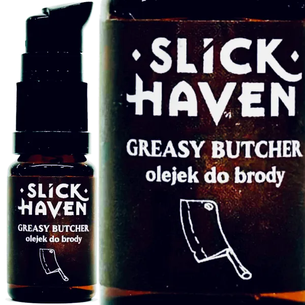 Slickhaven - Greasy Butcher - Olejek do brody 10ml