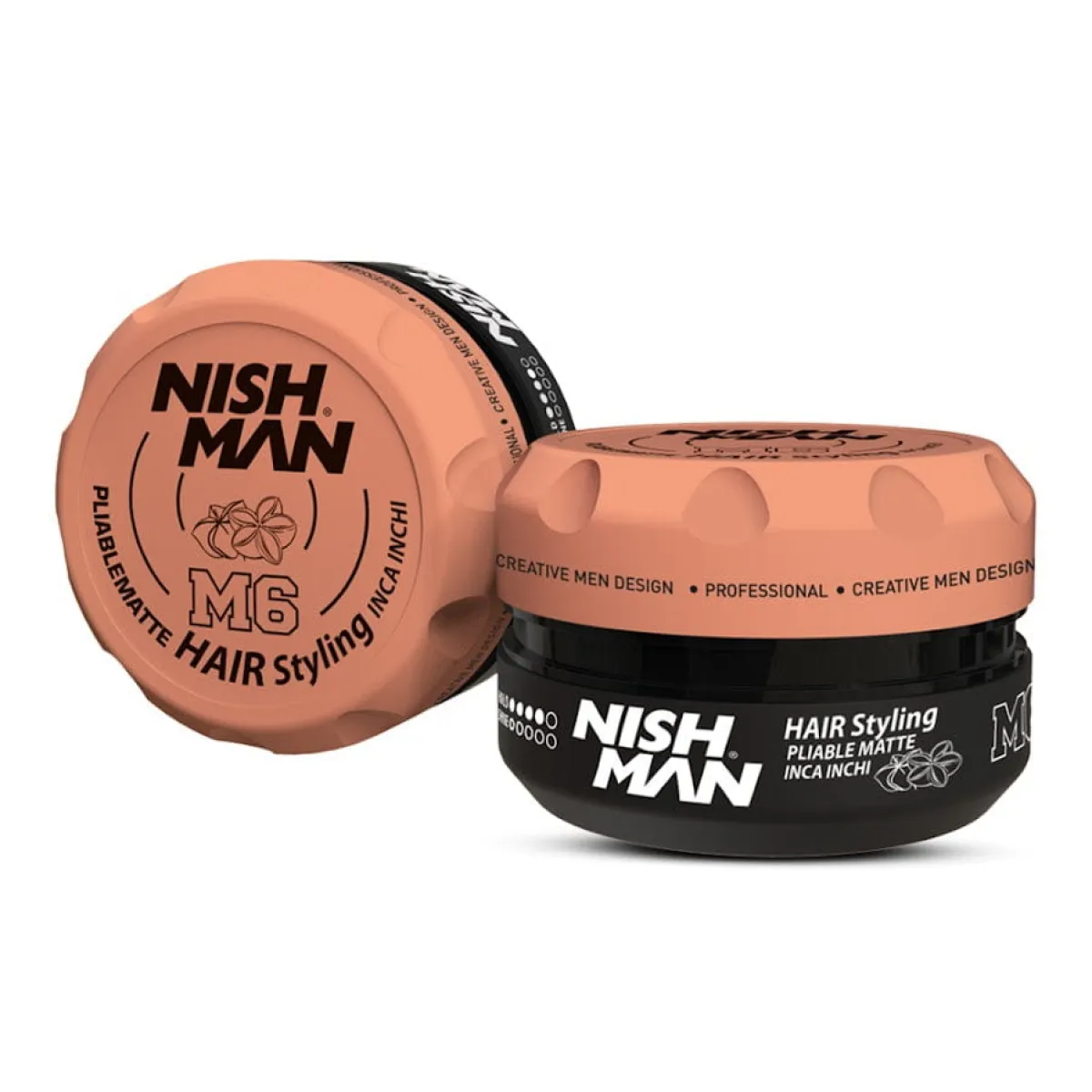 Nishman - M6 Matte Finish Wax - Pomada do włosów 100ml