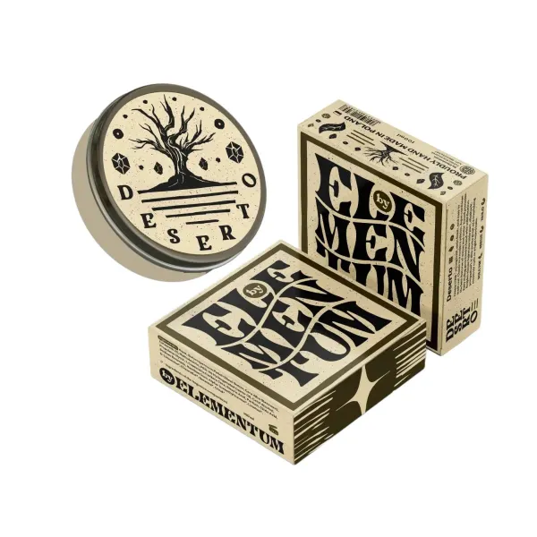 By Elementum - Deserto Matte Clay - Matowa glinka do włosów o bardzo mocnym chwycie 100ml