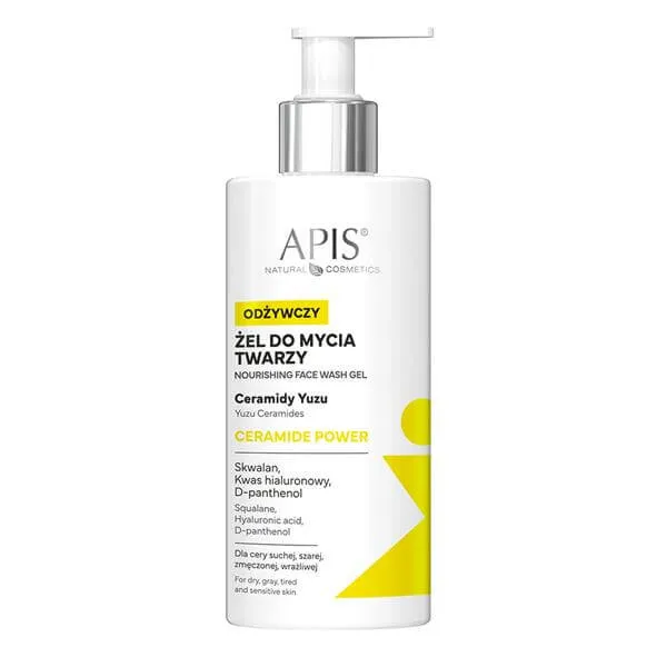 Apis - Ceramide Power Odżywczy Żel Do Mycia Twarzy 300ml