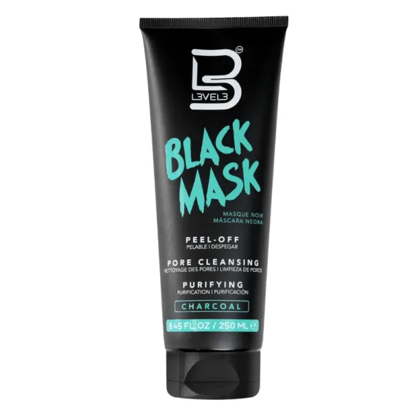 L3VEL3 / LV3 - Black Mask - Czarna maska oczyszczająca 250ml