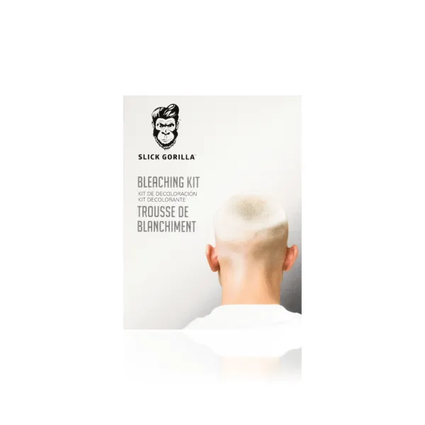 Slick Gorilla - Bleaching Kit - Gotowy zestaw do wybielania i rozjaśniania włosów - proszek 25g + utleniacz 100ml