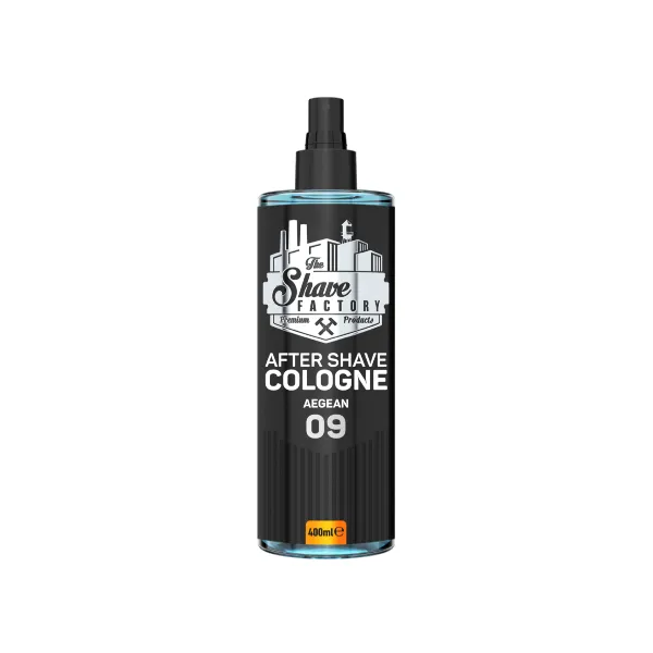 The Shave Factory - Aegean 09 After Shave Cologne Spray - Perfumowana Woda Kolońska po Goleniu 400ml