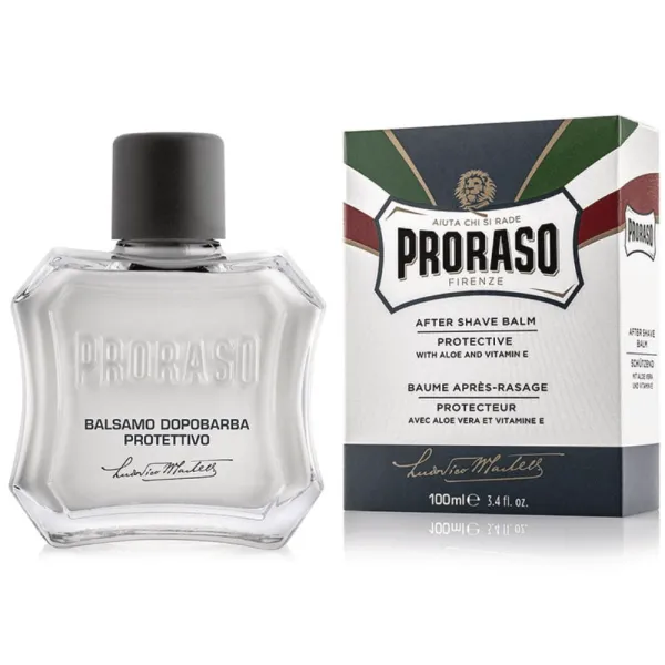 Proraso - Protective, linia Niebieska - Balsam po goleniu, Ochronny z Witaminą E oraz Aloesem 100ml