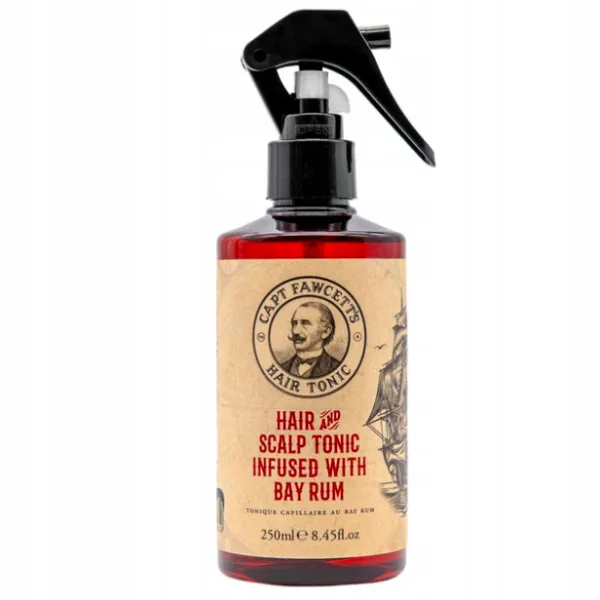 Captain Fawcett - Hair Tonic Bay Rum - Tonik do stylizacji włosów 250ml