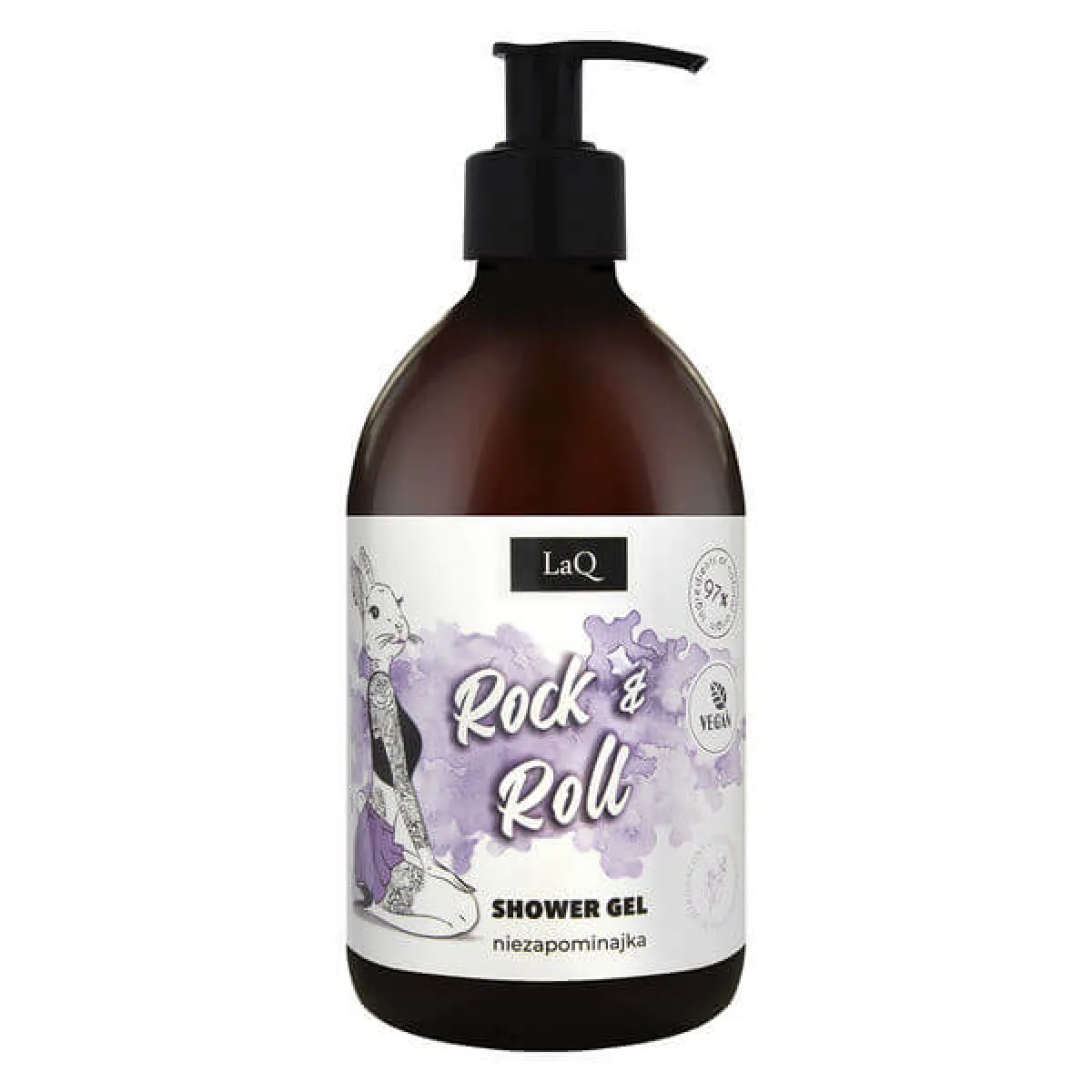 LaQ - Niezapominajka - Rock & Roll - Zmysłowy żel pod prysznic 500ml