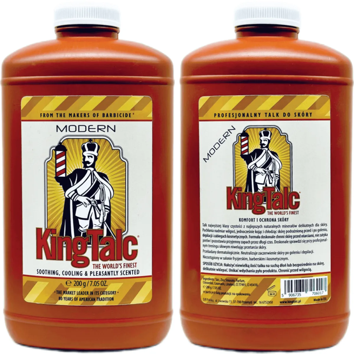 King Talc - Modern - Talk fryzjerski 200g