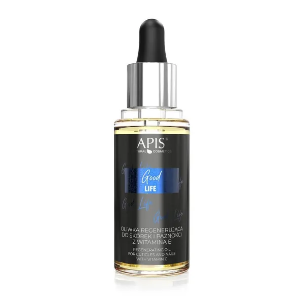 Apis - Good Life - Oliwka regenerująca do skórek i paznokci z witaminą E 30ml
