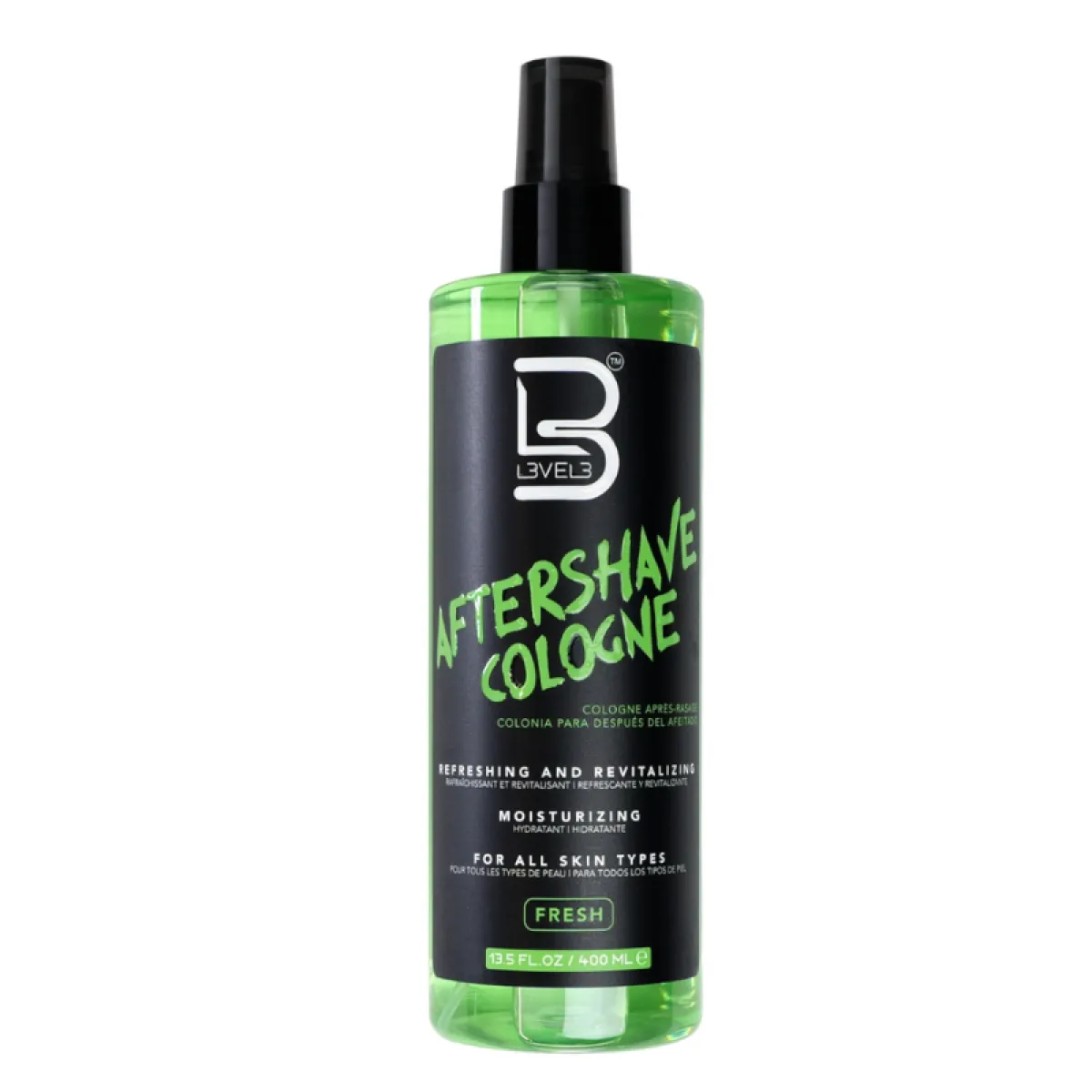 L3VEL3 / LV3 - Fresh Aftershave Cologne - Woda po goleniu 400ml