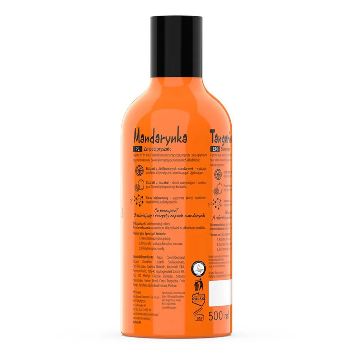 Apis - Fruit Shot - Mandarynkowy żel pod prysznic 500ml