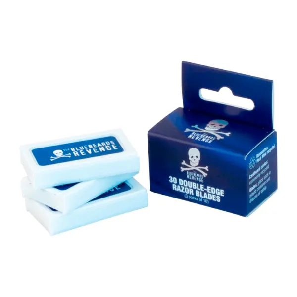 The Bluebeards Revenge - Double Edge Razor Blades - Żyletki do golenia 30szt.