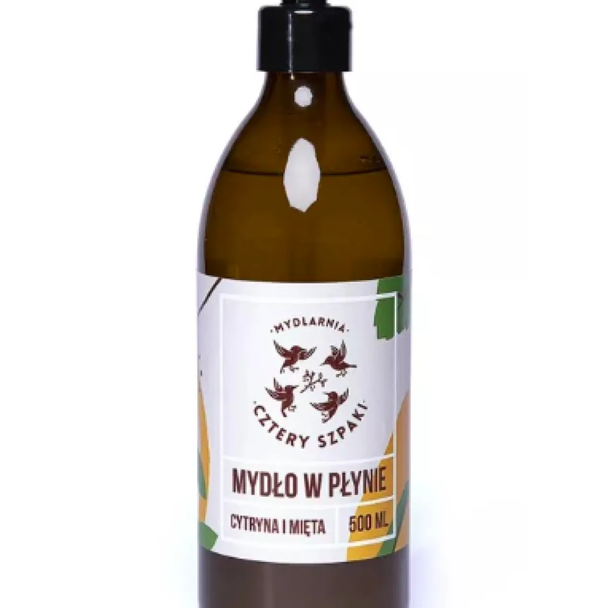 Cztery Szpaki - Cytryna i Mięta - Naturalne mydło w płynie 500ml