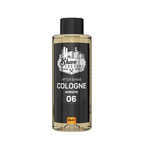 The Shave Factory - Adriatic 06 After Shave Cologne - Perfumowana Woda Kolońska po Goleniu 500ml