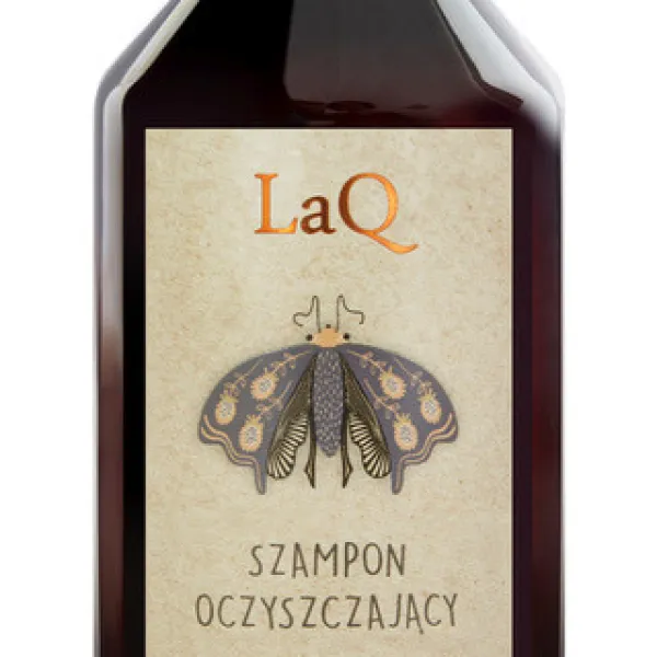 LaQ -  Oczyszczający szampon do włosów przetłuszczających się z Niacynamidem 300ml