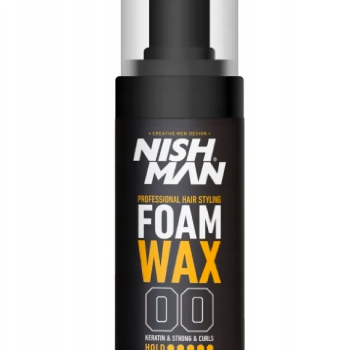 Nishman - 00 Foam Wax - Pianka do modelowania włosów 150ml