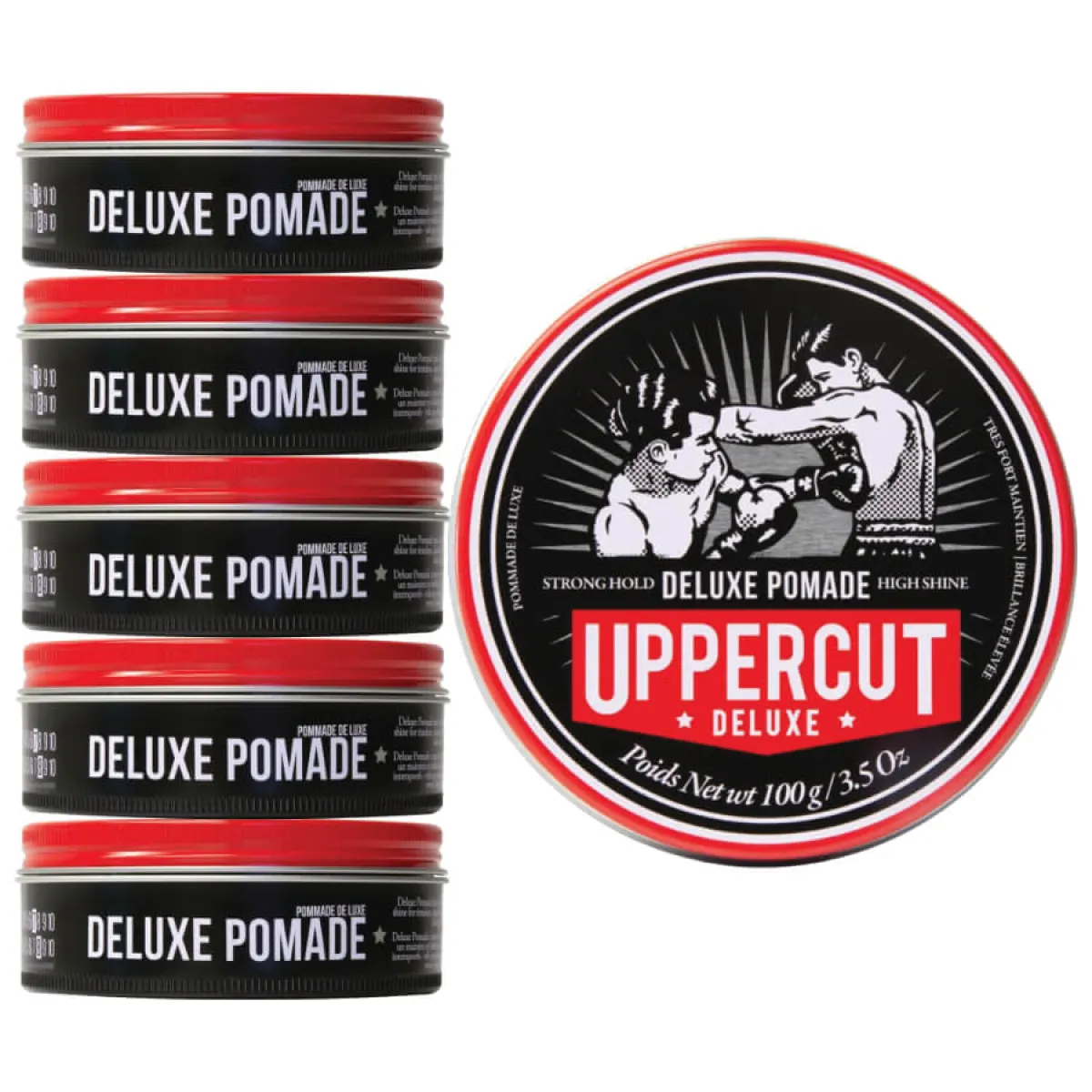 Uppercut Deluxe - Deluxe Pomade - Wodna pomada do włosów Zestaw 2 x 100g