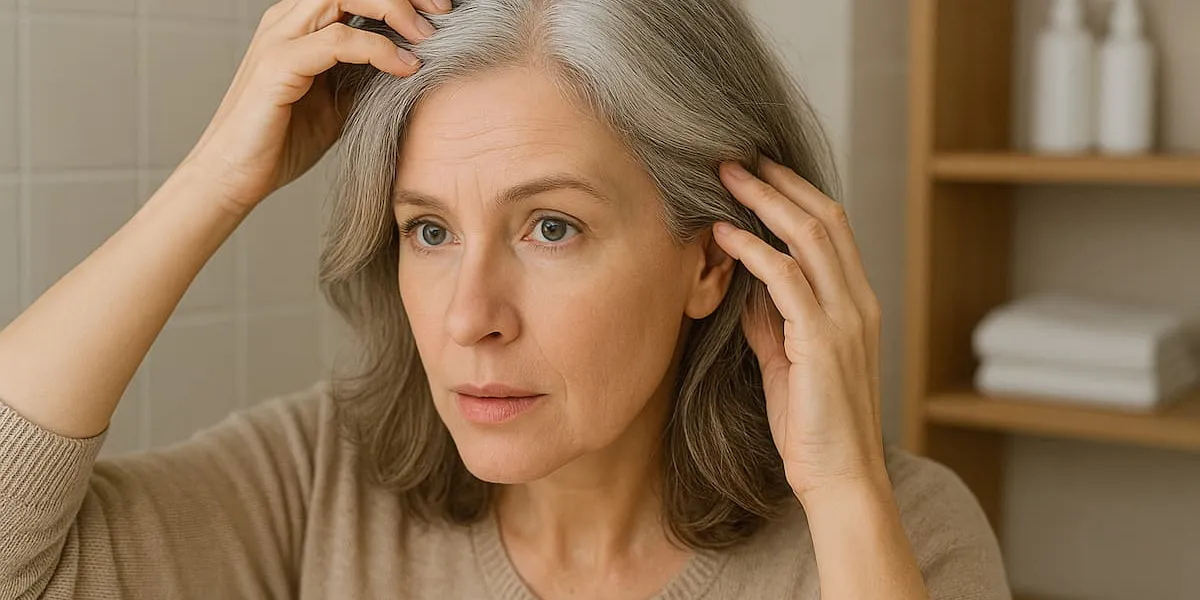 Czy włosy naprawdę starzeją się szybciej? Jakie składniki powinny zawierać kosmetyki dla dojrzałych włosów?