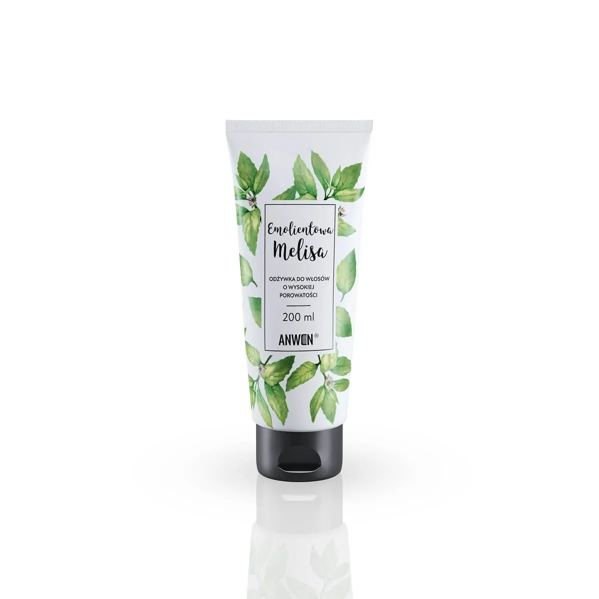 Anwen - Emolientowa Melisa - Emolientowa odżywka do włosów wysokoporowatych 200ml