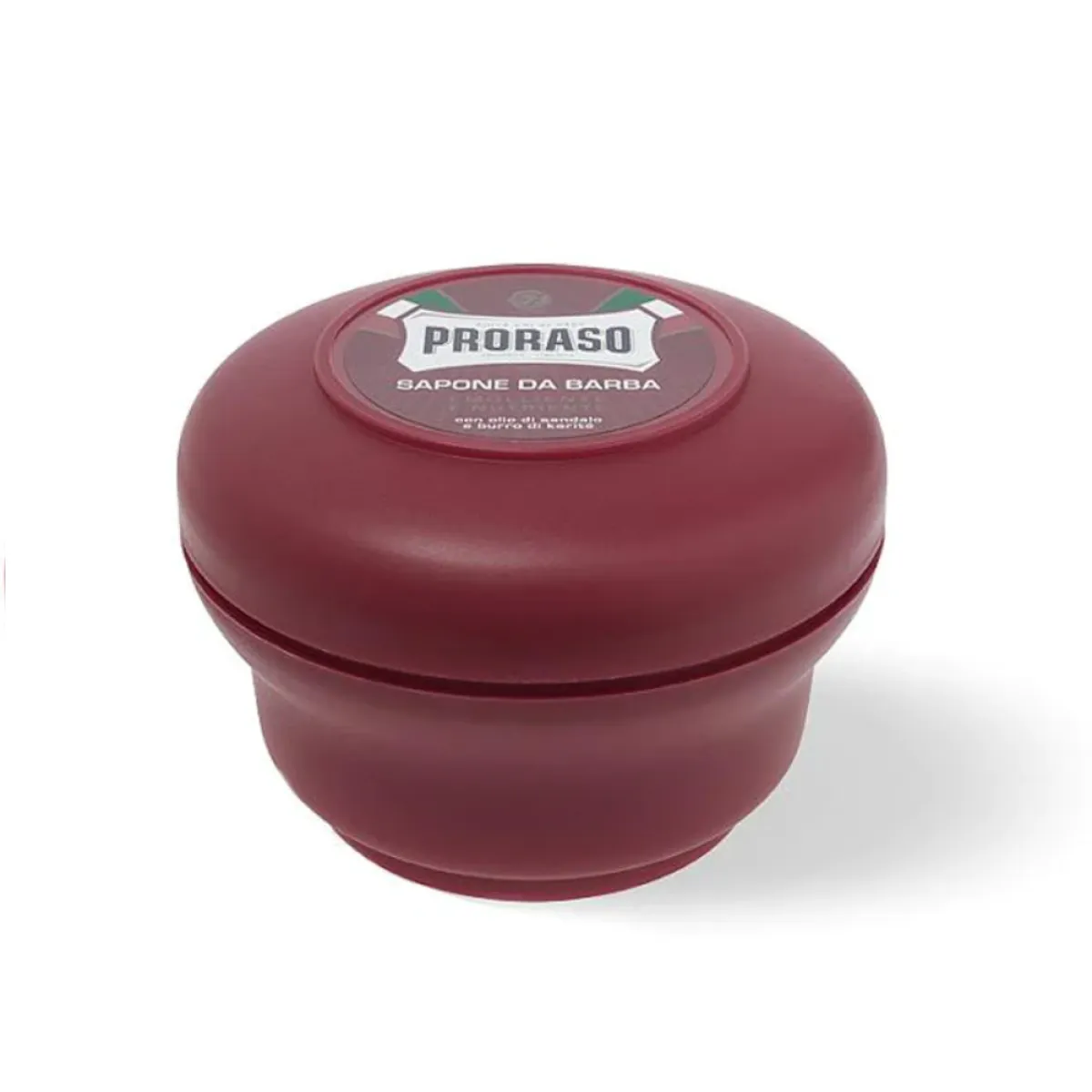 Proraso - Coarse Beards, linia Czerwona - Mydło do golenia do skóry suchej, z twardym zarostem 150ml