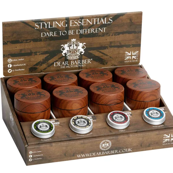 Dear Barber - Styling Essentials - Zestaw kosmetyków w kartonowym prezenterze