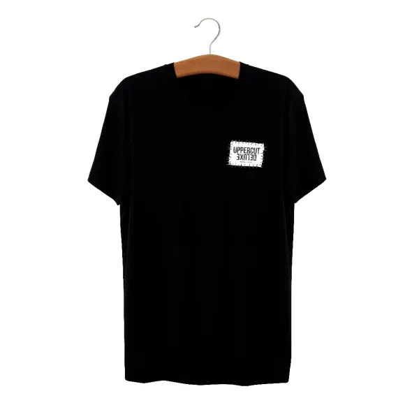 Uppercut Deluxe - T - Shirt Black - Czarna koszulka w rozmiarze L