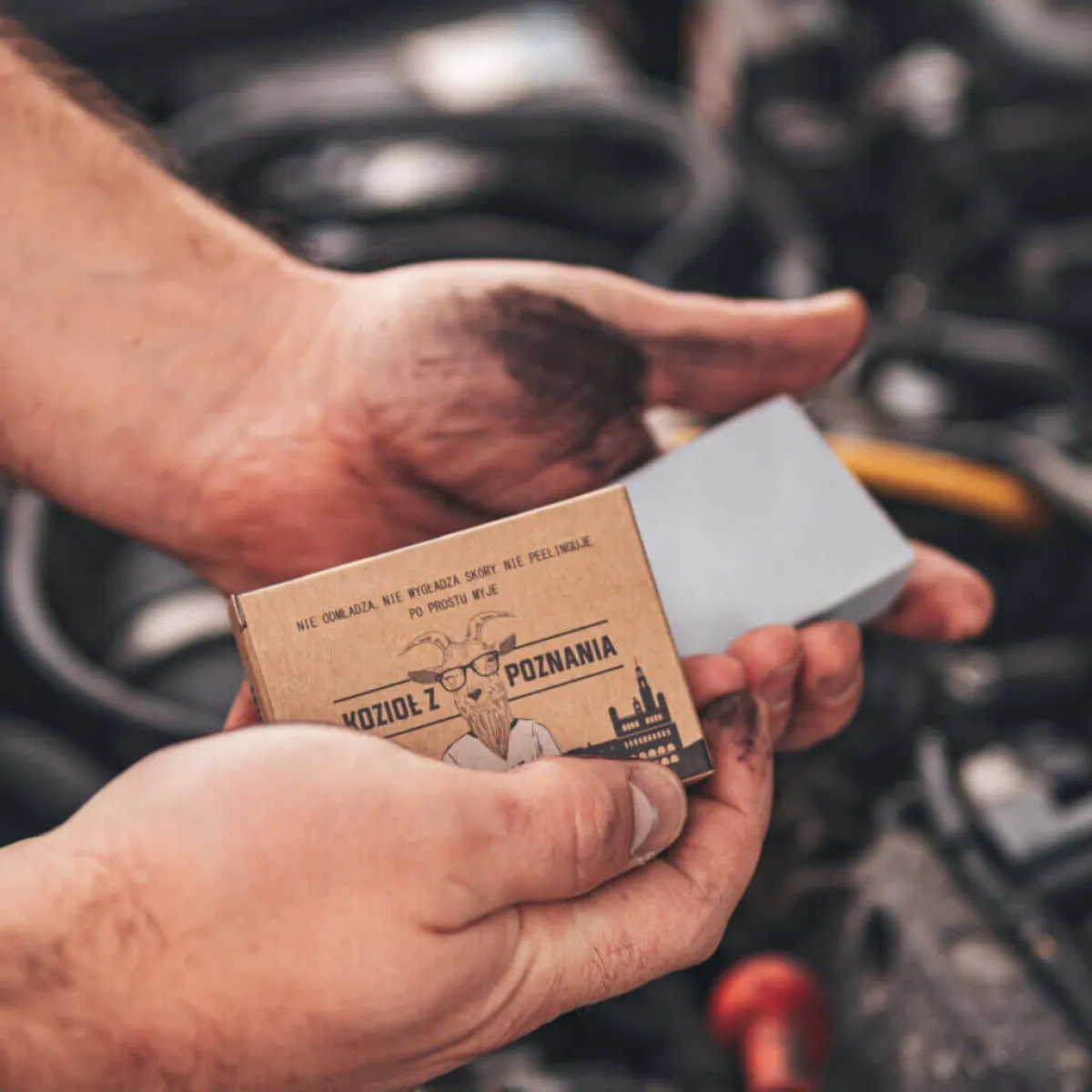 LaQ - Kozioł z Poznania - Mydło dla facetów w kostce 85g