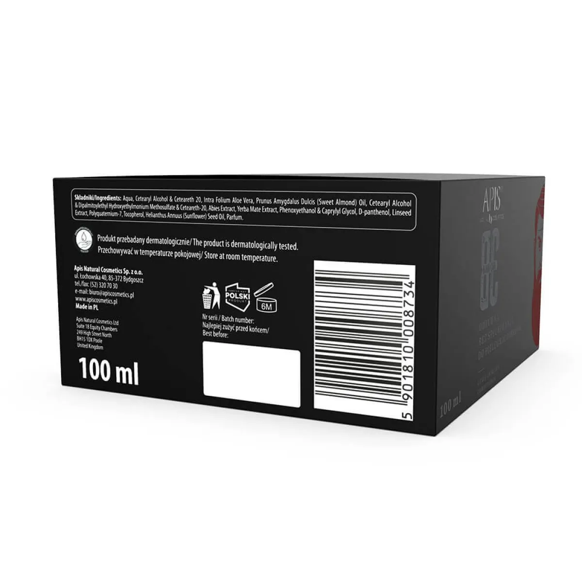 Apis - Beard Care - Odżywka bez spłukiwania do pielęgnacji brody 100ml