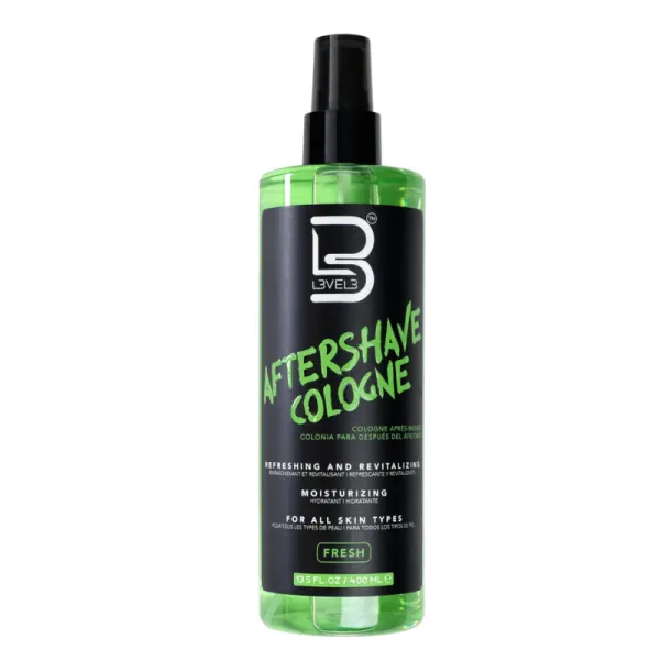 L3VEL3 - Fresh Aftershave Cologne - Woda po goleniu 400ml