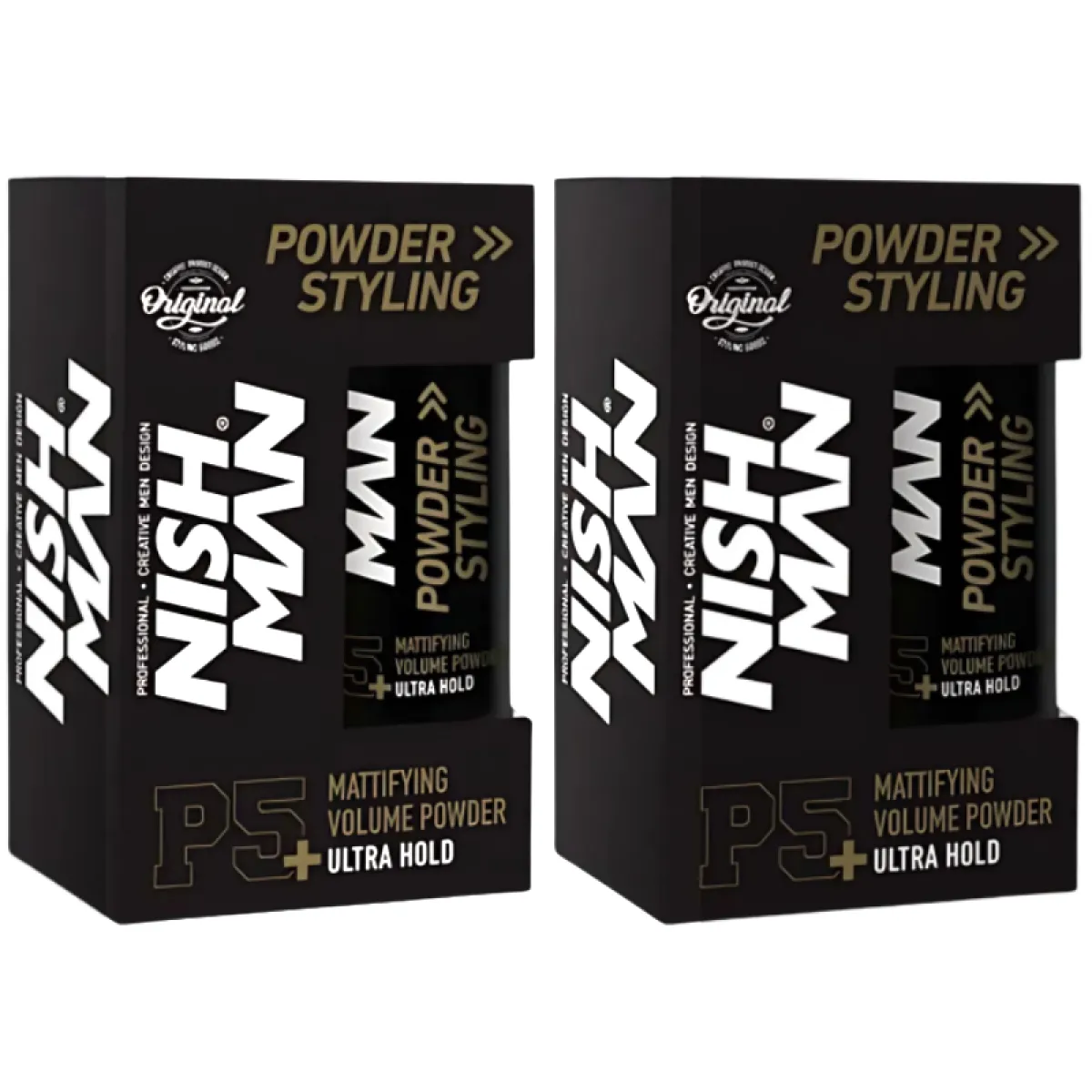Nishman - P5 Ultra Hold Hair Powder  - Puder do stylizacji włosów  DWUPAK 2x 20g