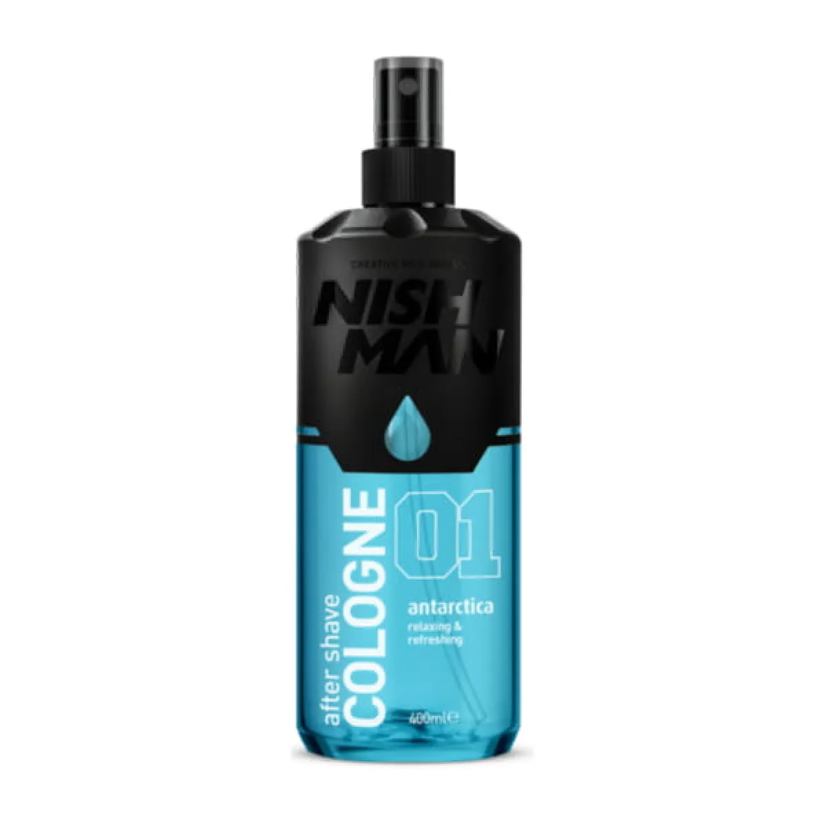 Nishman - 01 Antarctica - Aftershave, Woda po goleniu 400ml PAKIET 6+1
