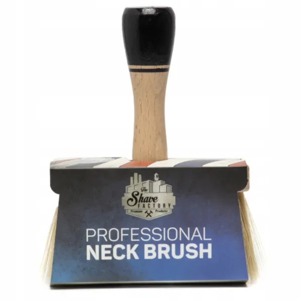 The Shave Factory - Neck Brush 564 - Szczotka, karkówka ze sztucznym włosiem