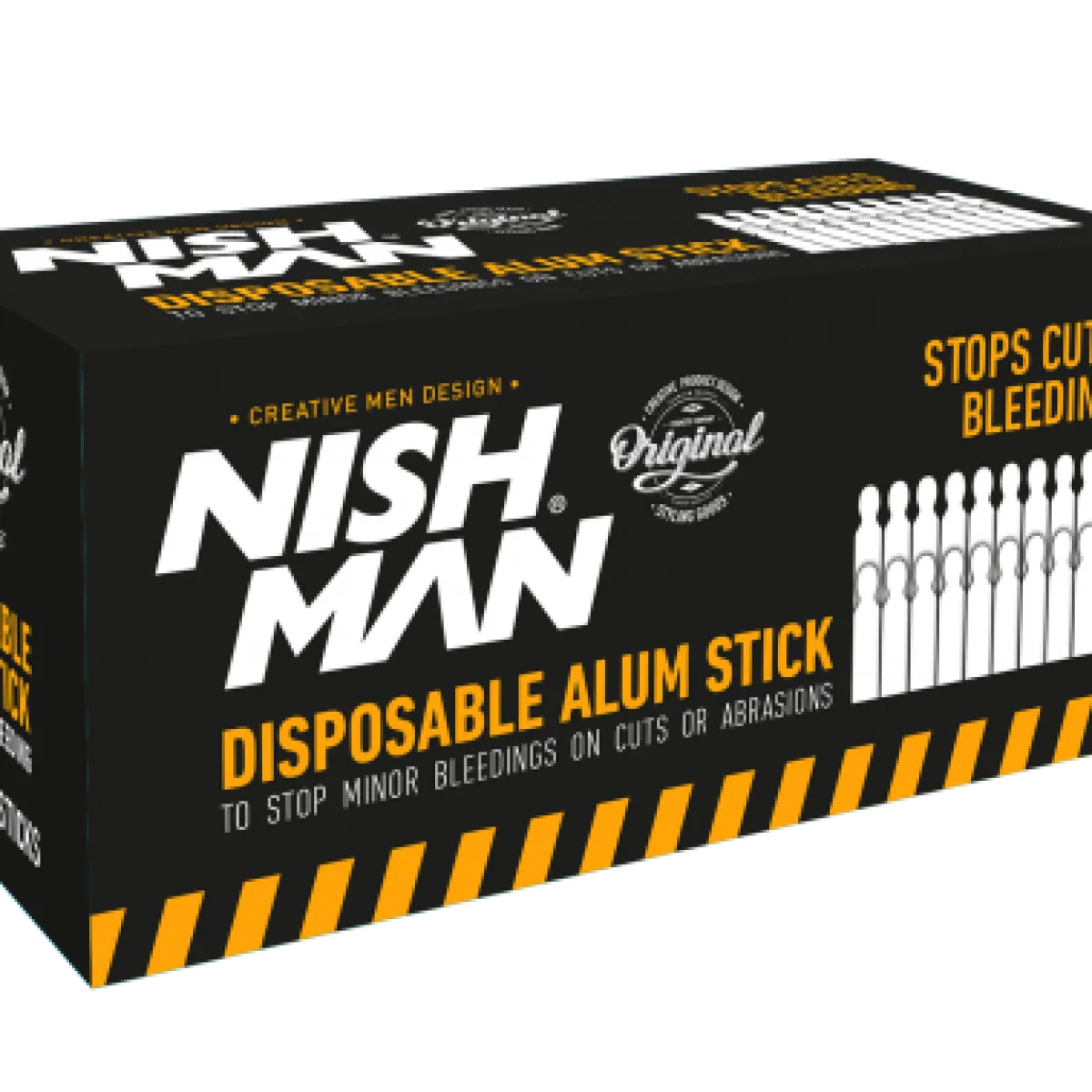 IHA - Styptic Matches Blue - Zestaw Patyczków na Skaleczenia z ałunem 24x20