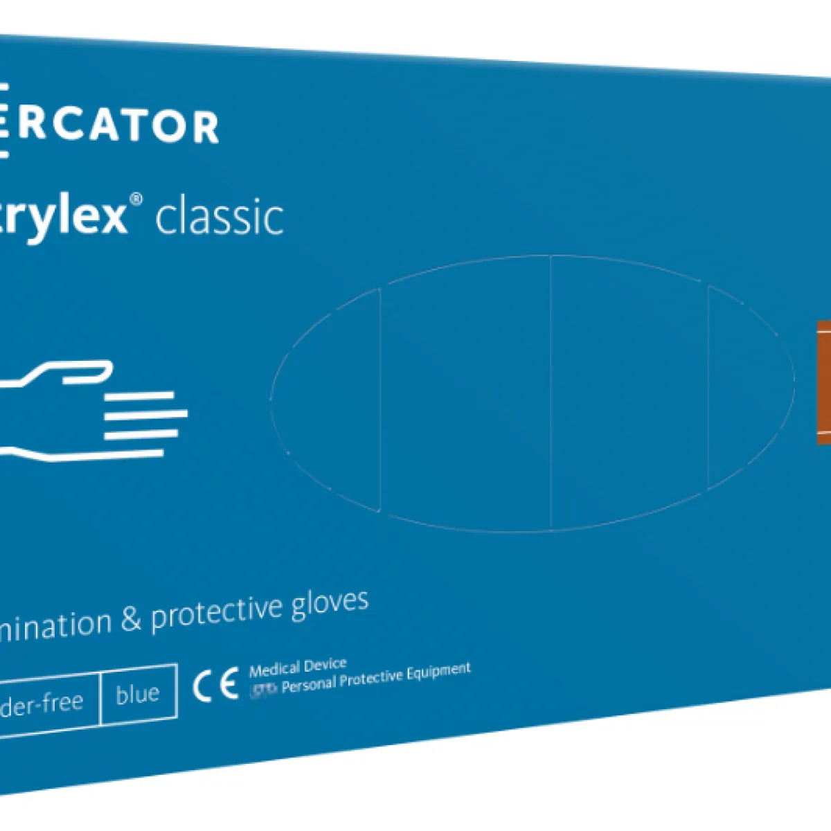 Mercator - Nitrylex Classic - Rękawiczki ochronne XL 100szt.