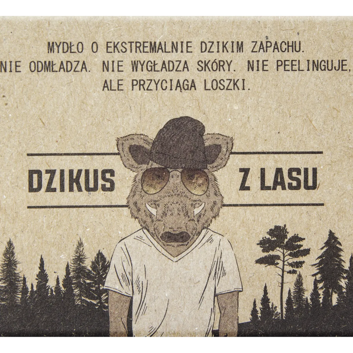 LaQ - Dzikus z Lasu - Mydło dla facetów w kostce 85g
