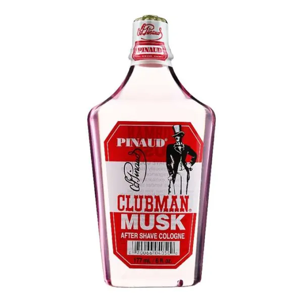 Clubman - Musk After Shave Cologne - Woda kolońska po goleniu 177ml