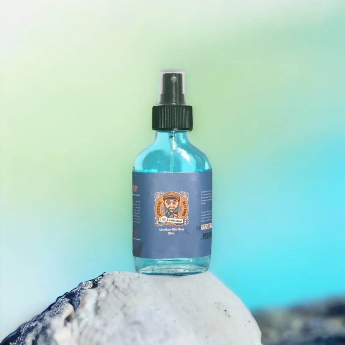 Brodaty Ślązak - Aftershave Blue Wood - Woda po goleniu 100ml