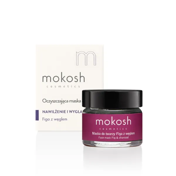 Mokosh - Wygładzająco-Oczyszczająca Maska Do Twarzy Figa Z Węglem 15ml