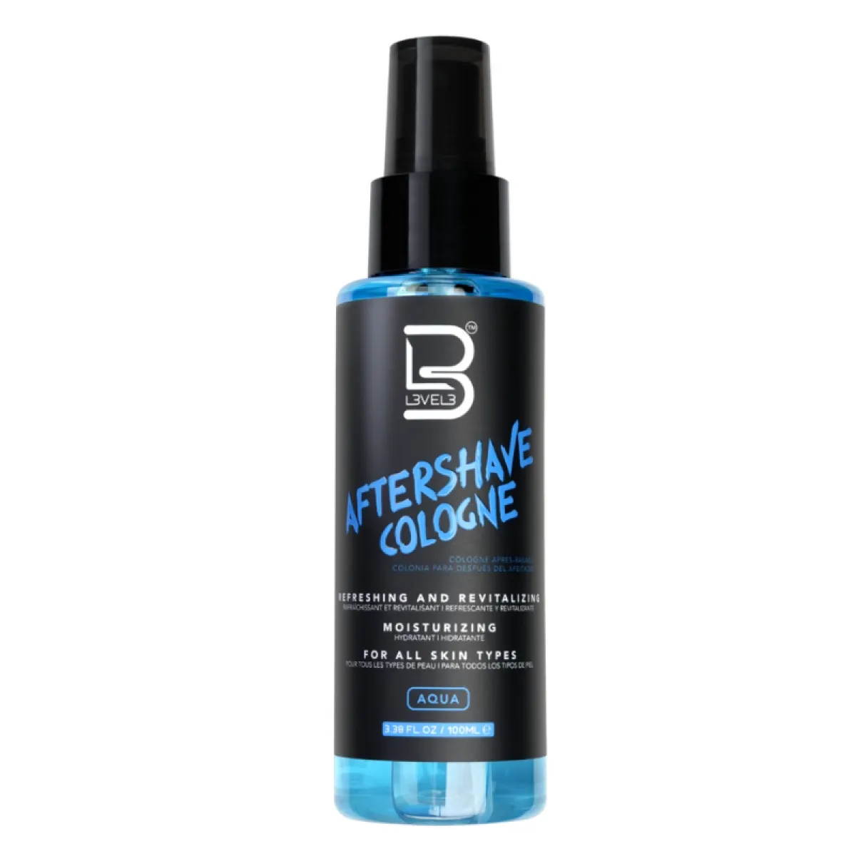 L3VEL3 - Aqua Aftershave Cologne - Woda po goleniu 100ml