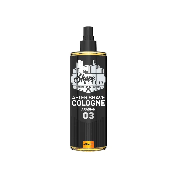 The Shave Factory - Arabian 03 After Shave Cologne Spray - Perfumowana Woda Kolońska po Goleniu 400ml